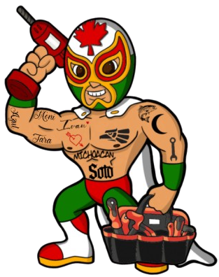 Luchadoor Mascot