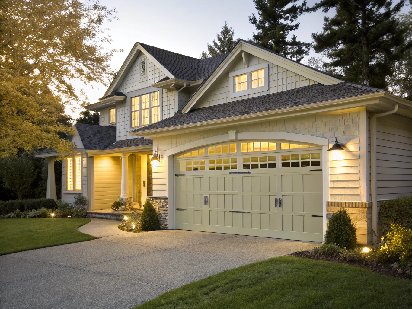 Custom finish delivering exceptional curb appeal