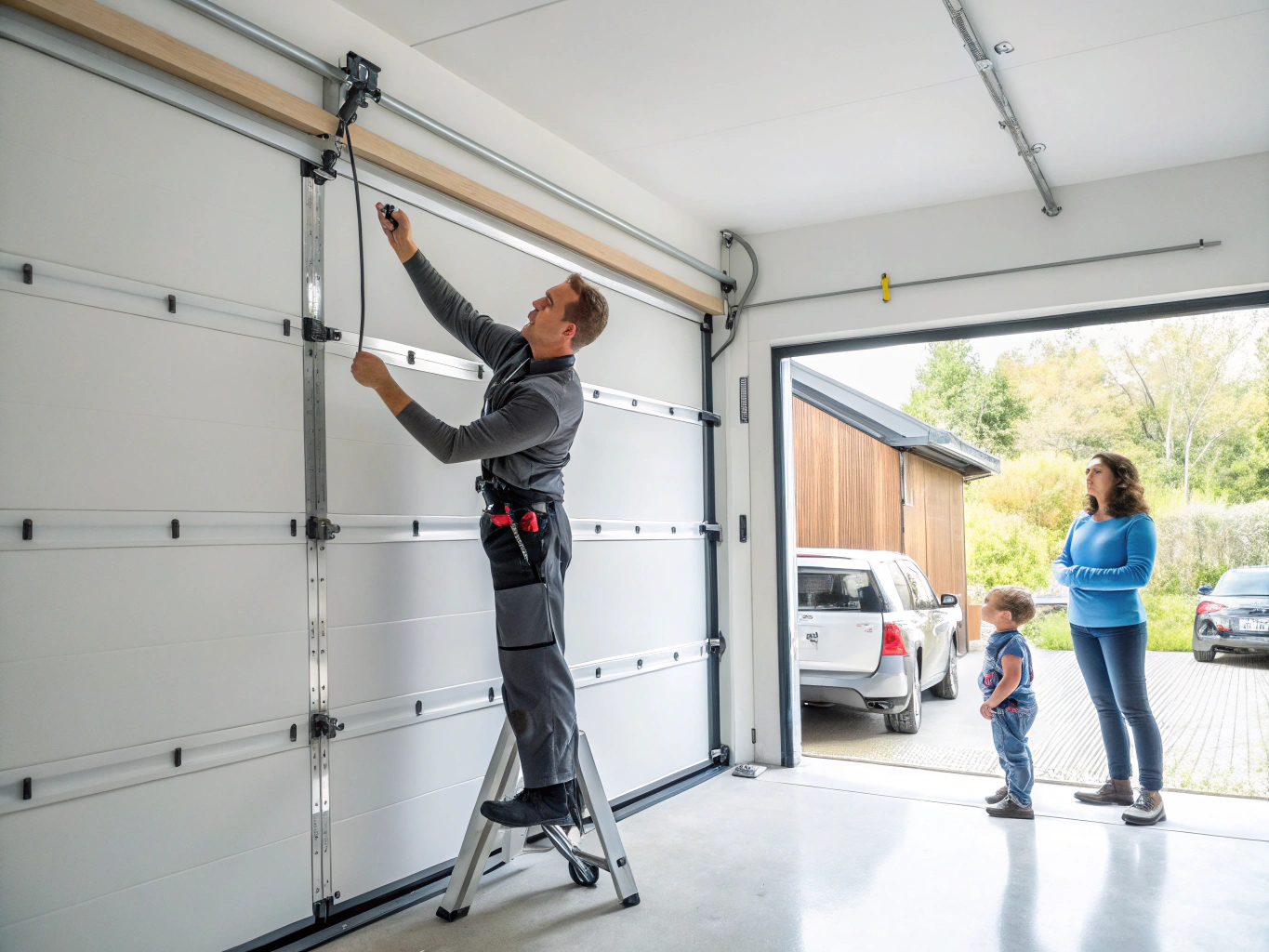 Precision residential installation with premium materials